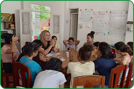 Actividades en la fundacion niños del sol 